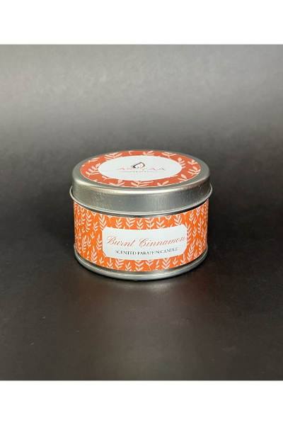 Parafin Tin Candle - Burnt Cinnammon